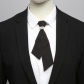 Black bow tie for men and women, no tie required, white shirt, collar flower accessories, new tops, bachelor's suit, bow tie