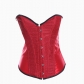 Corset hot sale with pink fashionable satin steel buckle body shaping garment