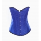 Corset hot sale with pink fashionable satin steel buckle body shaping garment