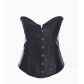 Corset hot sale with pink fashionable satin steel buckle body shaping garment