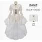 Hot sale women's retro gothic victorian style dress renaissance lace