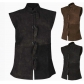 Medieval Renaissance vest court gentleman lace-up vest stage play performance costume