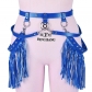 European and American trendy sexy fashion leather body chain set leather tassel belt belt integrated strap