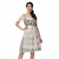 Halloween German Bavaria traditional costume Munich beer dress lace maid maid performance skirt suit